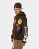 Loiter Euphoric Multi Logo Hoodie Brown