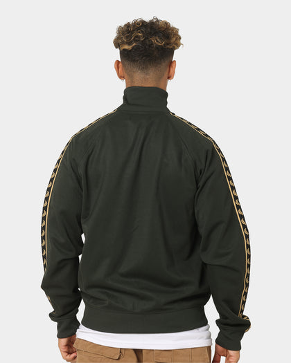 Fred Perry Gold Tape Track Jacket Hunting Green
