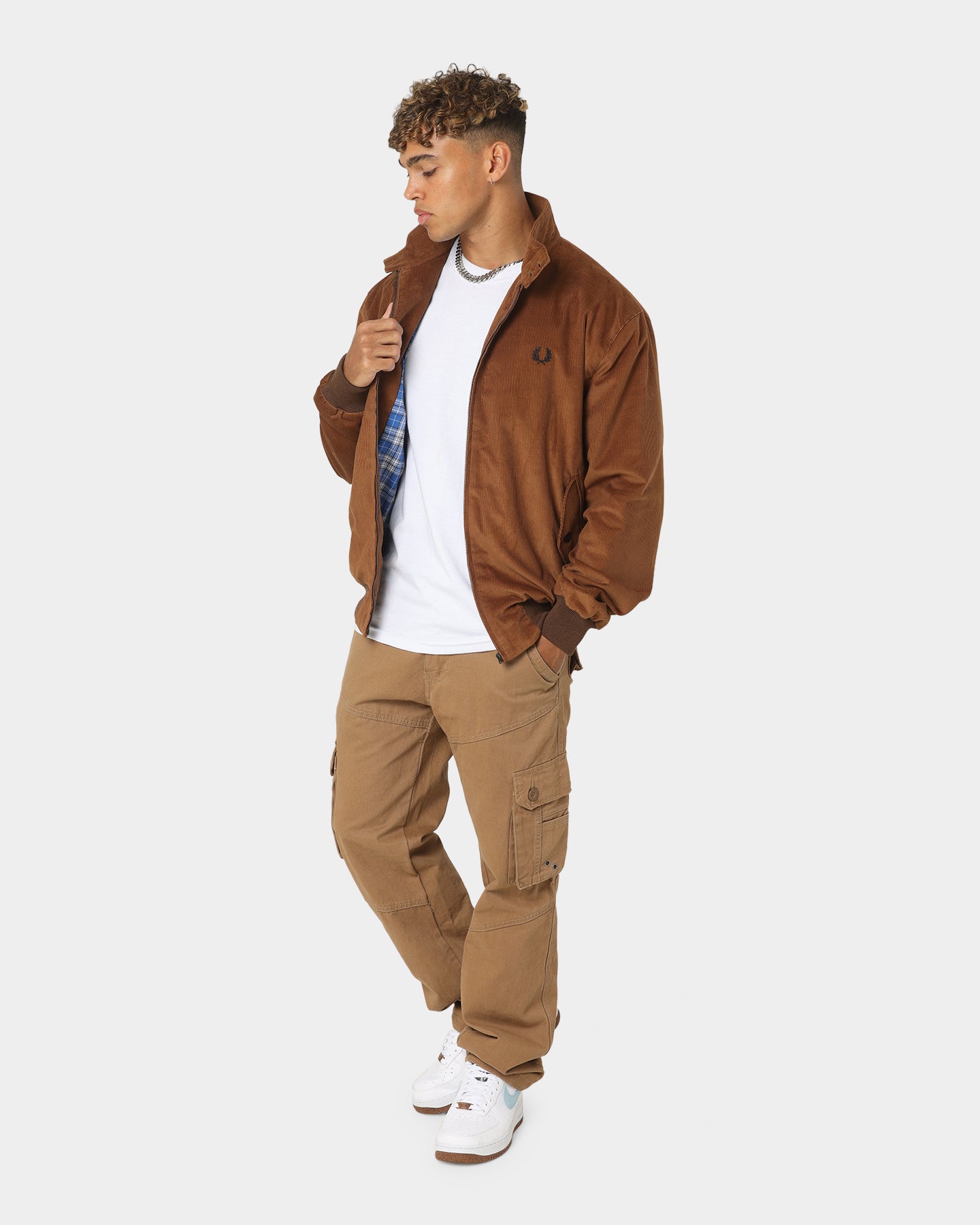 FRED PERRY ブラウン ジャケット Fred Perry Mie Velvet Corduroy Jacket Whisky | Culture Kings US