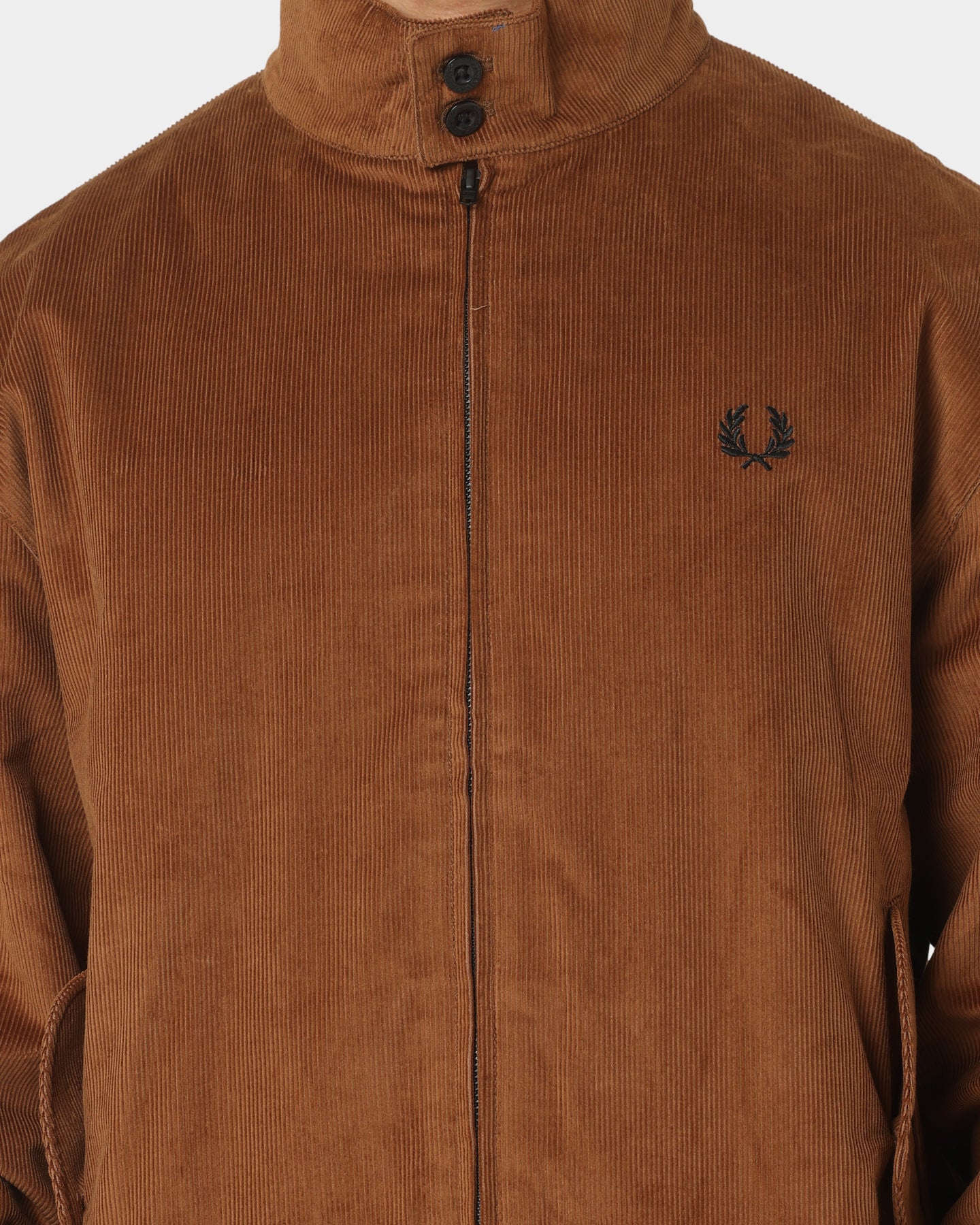 Fred Perry Mie Velvet Corduroy Jacket Whisky | Culture Kings US