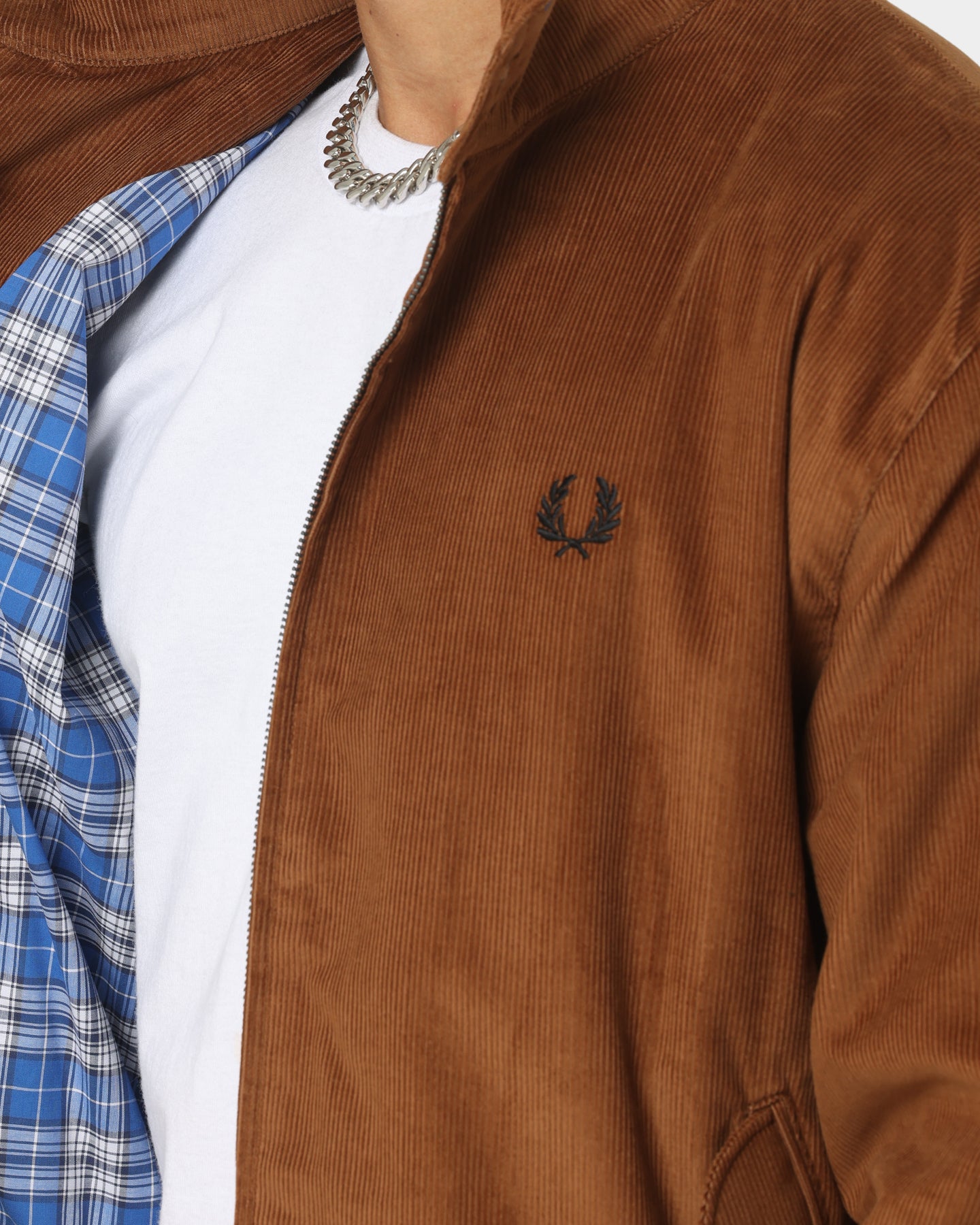 Fred Perry Mie Velvet Corduroy Jacket Whisky | Culture Kings US