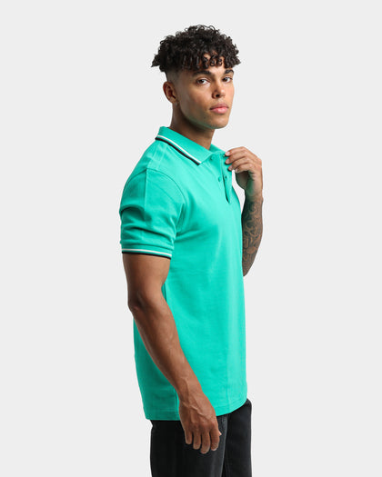 Fred Perry Twin Tipped Polo Shirt Dark Mint