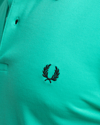 Fred Perry Twin Tipped Polo Shirt Dark Mint