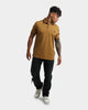 Fred Perry Twin Tipped Polo Shirt Dark Caramel