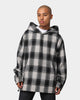 XXIII Tribe Flannel Hoodie Black/White