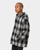 XXIII Tribe Flannel Hoodie Black/White