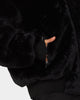 XXIII Baller Fur Jacket Black