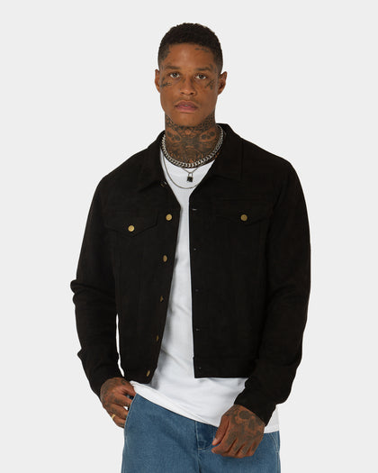 XXIII Malta Suede Jacket Black