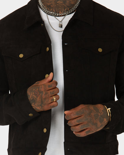 XXIII Malta Suede Jacket Black