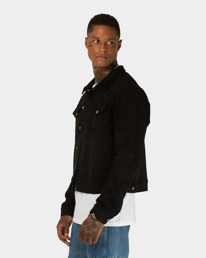 XXIII Malta Suede Jacket Black
