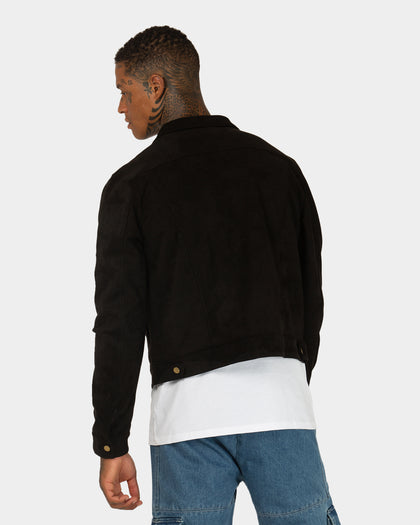 XXIII Malta Suede Jacket Black