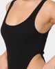 XXIII Women's Jane High Cut Bodysuit Black