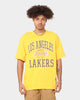 Mitchell & Ness Los Angeles Lakers Vintage Ivy Arch T-Shirt Faded Yellow