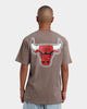 Mitchell & Ness Chicago Bulls Tonal Logo T-Shirt Walnut