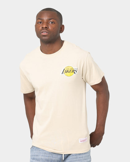 Mitchell & Ness Los Angeles Lakers Team Tonal Logo Short Sleeve T-Shirt Clay