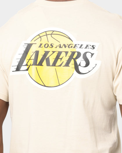 Mitchell & Ness Los Angeles Lakers Team Tonal Logo Short Sleeve T-Shirt Clay