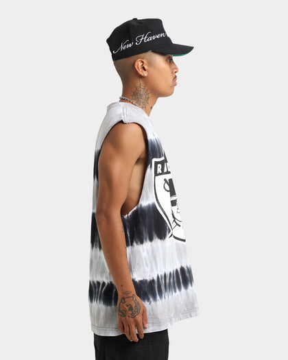 Mitchell & Ness Raiders NFL Tie Dye Vintage Muscle Black Dye