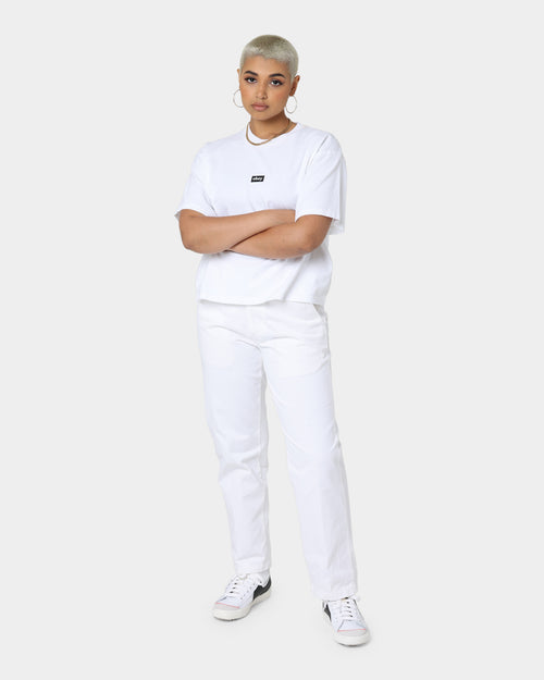 Obey Women's Obey Tag T-Shirt White