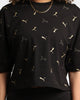 Puma Women's Classics Graphics Printed T-Shirt Puma Black/Gold