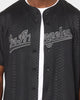 Majestic Athletic Los Angeles Dodgers Animal Wordmark Jersey Black Snake Print