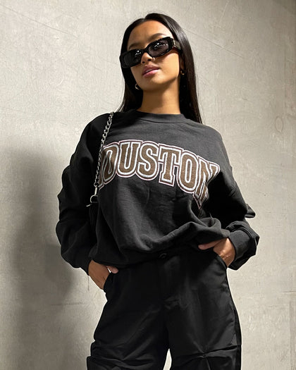 Goat Crew Houston Vintage Crew Black Wash