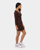 XXIII Women's Inez Long Sleeve Dress Chocolate