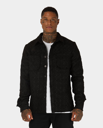 XXIII Corfu Raw Edge Flannel Black
