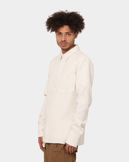 XXIII Corfu Raw Edge Flannel Cream