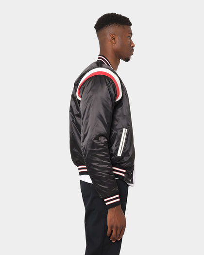 XXIII Cruz Satin Varsity Black
