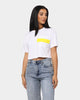 Calvin Klein Women's Hero Logo Crop Top White