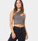 XXIII Women's Aisha Side Strap Crop Top Charcoal