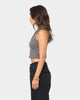 XXIII Women's Aisha Side Strap Crop Top Charcoal