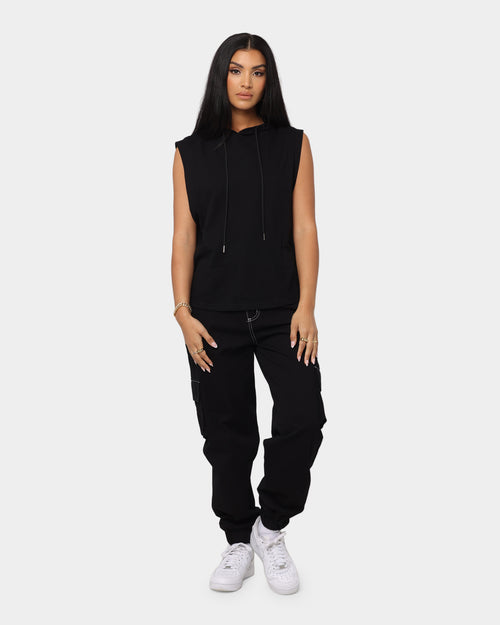 XXIII Women's Chase Muscle Hoodie Black