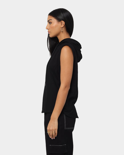 XXIII Women's Chase Muscle Hoodie Black