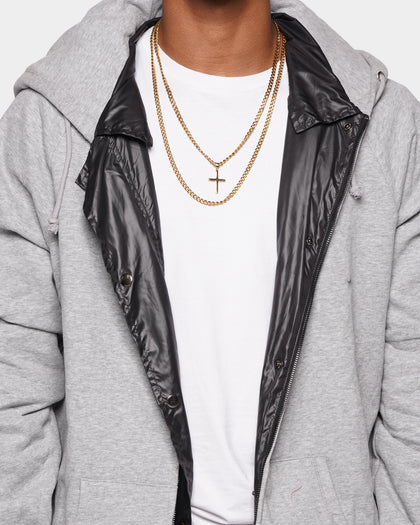 XXIII Lawless Reversible Hooded Jacket Black/Grey