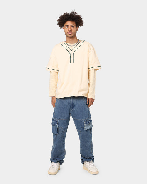 XXIII Lie Baseball Jersey Cream