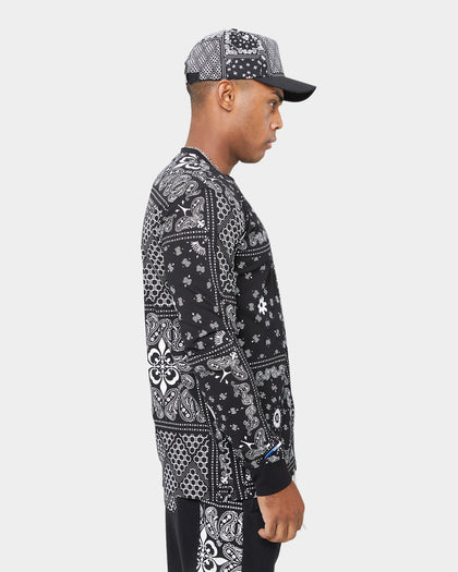 Carre Bandana Ultra Classic Long Sleeve T-Shirt Black