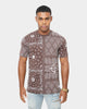 Carre Bandana Ultra Classic Short Sleeve T-Shirt Dark Brown