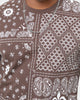Carre Bandana Ultra Classic Short Sleeve T-Shirt Dark Brown