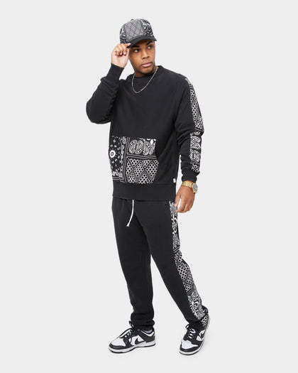 Carre Bandana Ultra Pocket Crewneck Washed Black