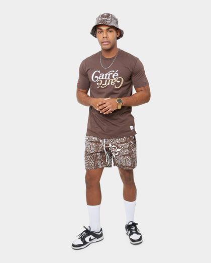 Carré Volle Volle Classic Short Sleeve T-Shirt Dark Brown