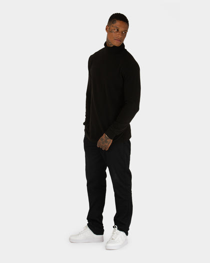 XXIII Emperor Long Sleeve Turtleneck Black