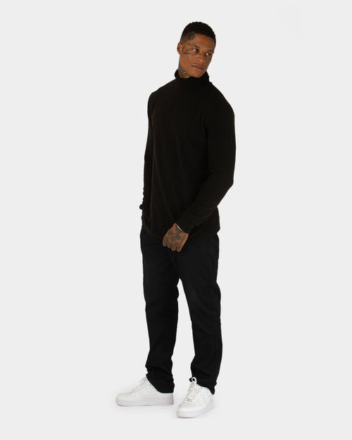 XXIII Emperor Long Sleeve Turtleneck Black