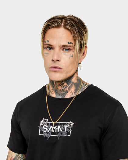 Saint Morta Lover El Duplo Short Sleeve T-Shirt Black