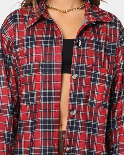 XXIII Women's Nobility Shacket red