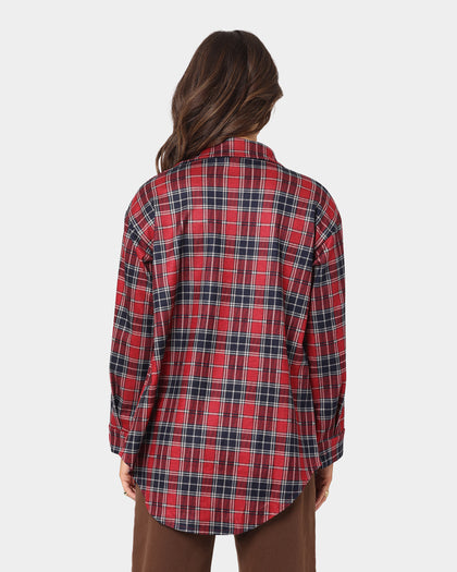 XXIII Women's Nobility Shacket red