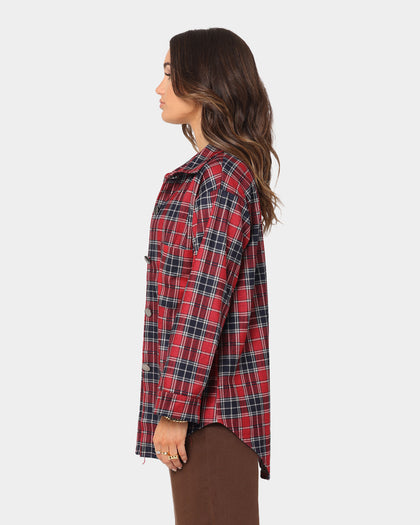 XXIII Women's Nobility Shacket red