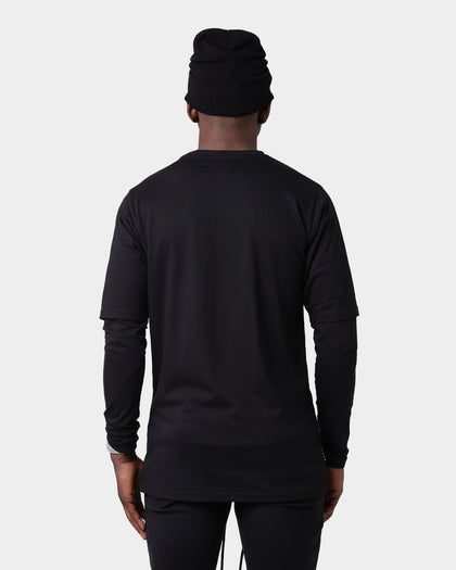 Saint Morta Annex Layered Long Sleeve T-Shirt Black