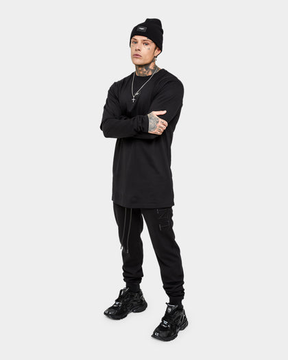 Saint Morta Annex Layered Long Sleeve T-Shirt Black