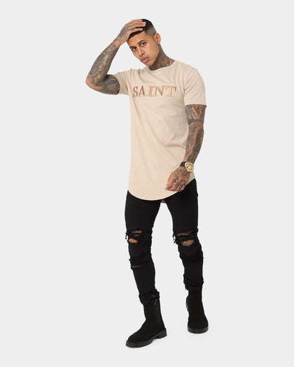 Saint Morta Annex El Duplo T-Shirt Stone/Brown